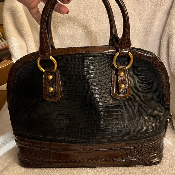 Brahmin Black and Brown Handbag - Picture 7 of 7
